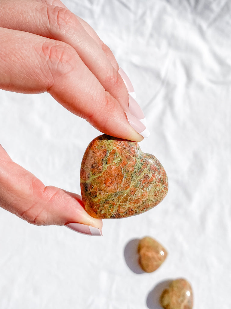 Unakite Heart | Small