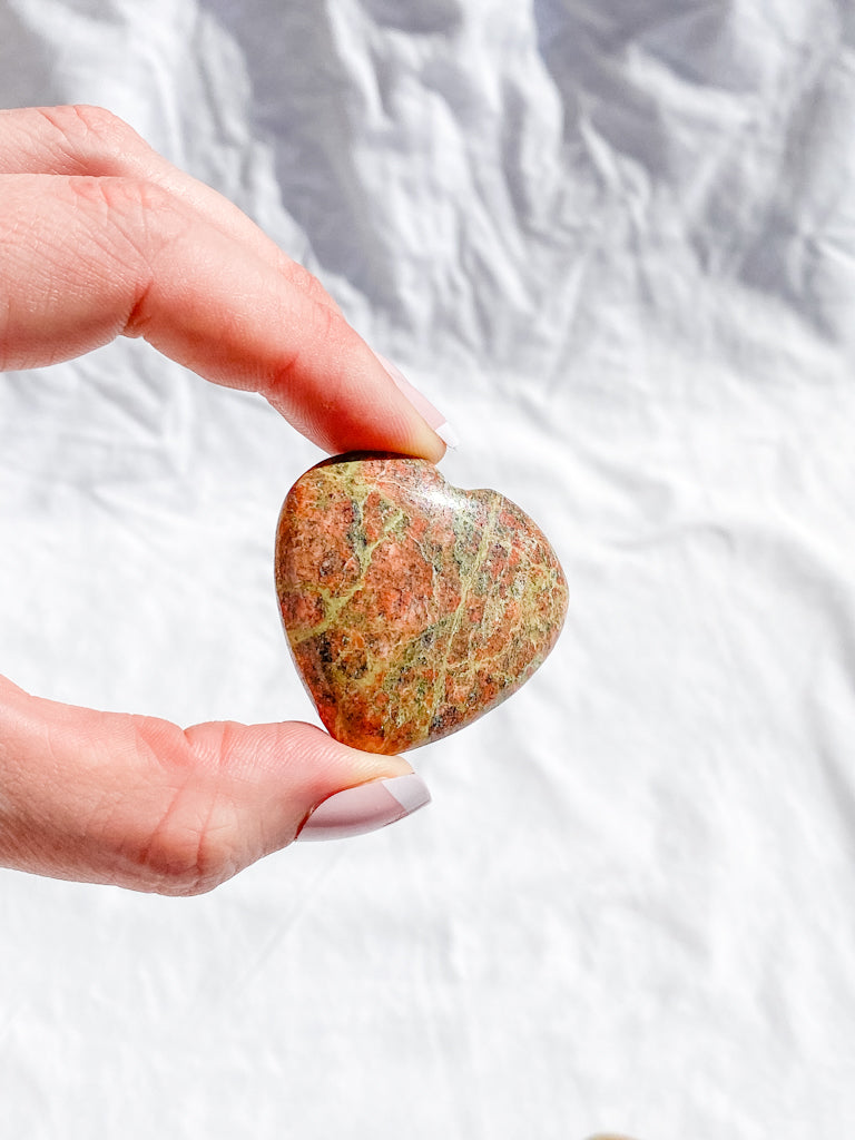 Unakite Heart | Small