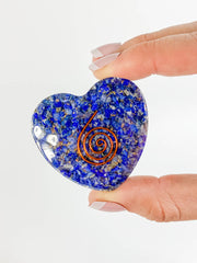 Orgonite Heart Lapis Lazuli | Medium