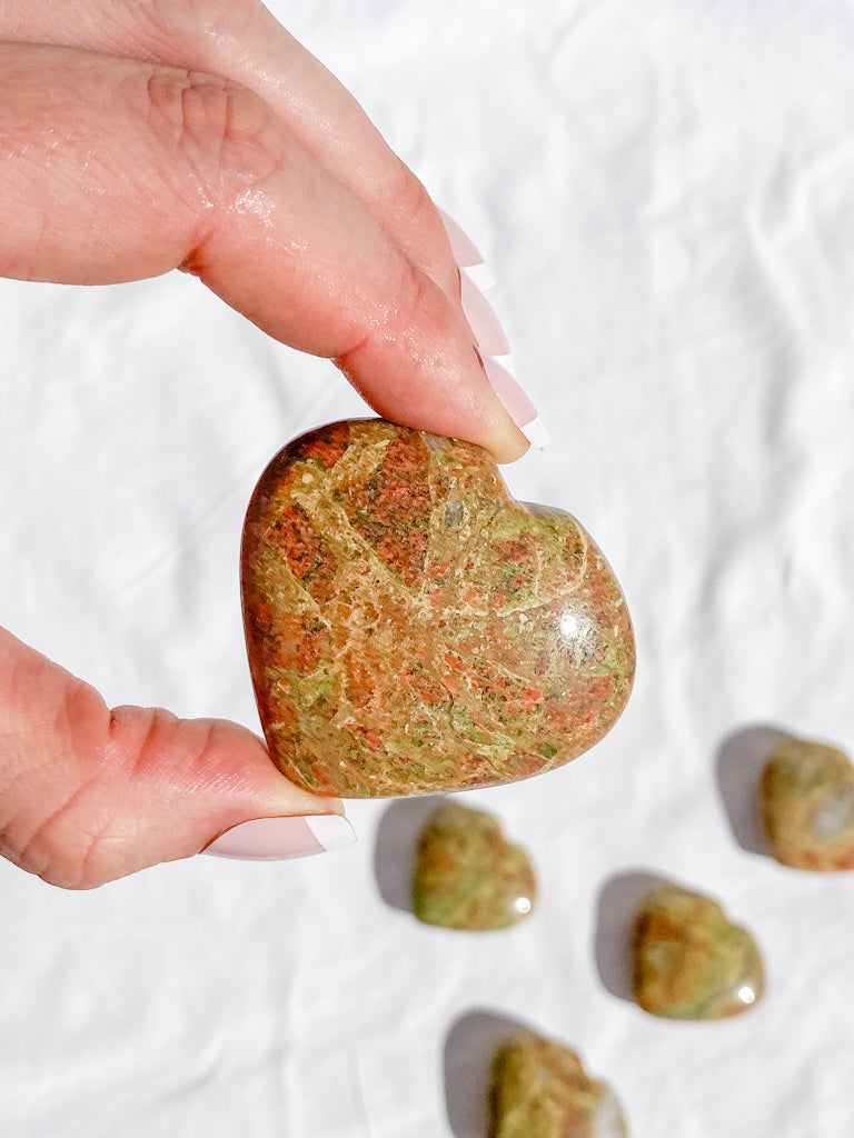 Unakite Heart | Medium