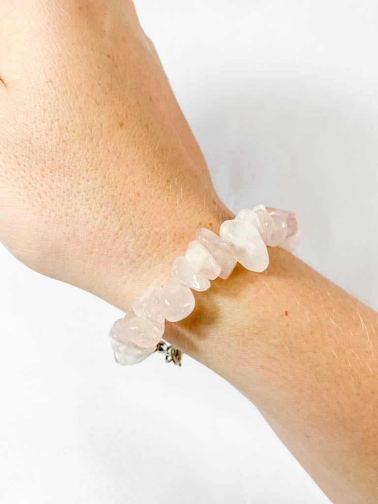 Gemstone Bracelets Rose Quartz