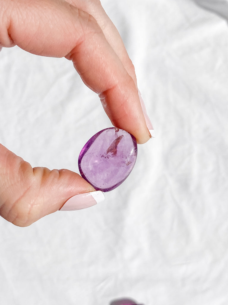 Fluorite Purple Tumbles | Small