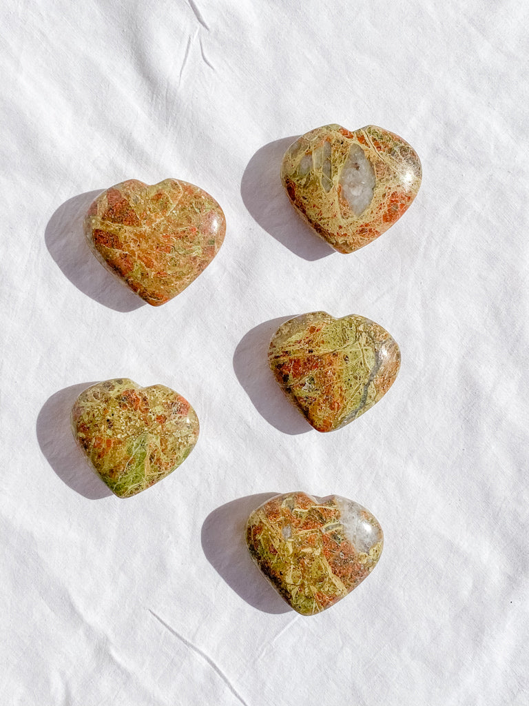 Unakite Heart | Medium