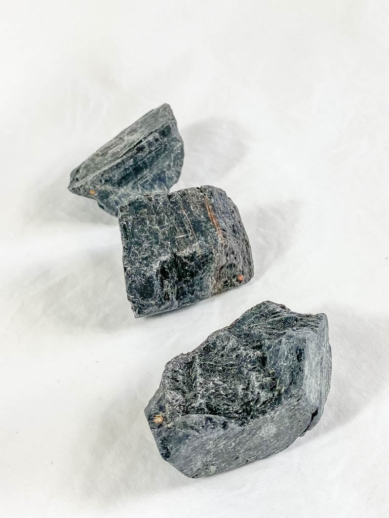 Black Tourmaline and Hematite Natural | Large