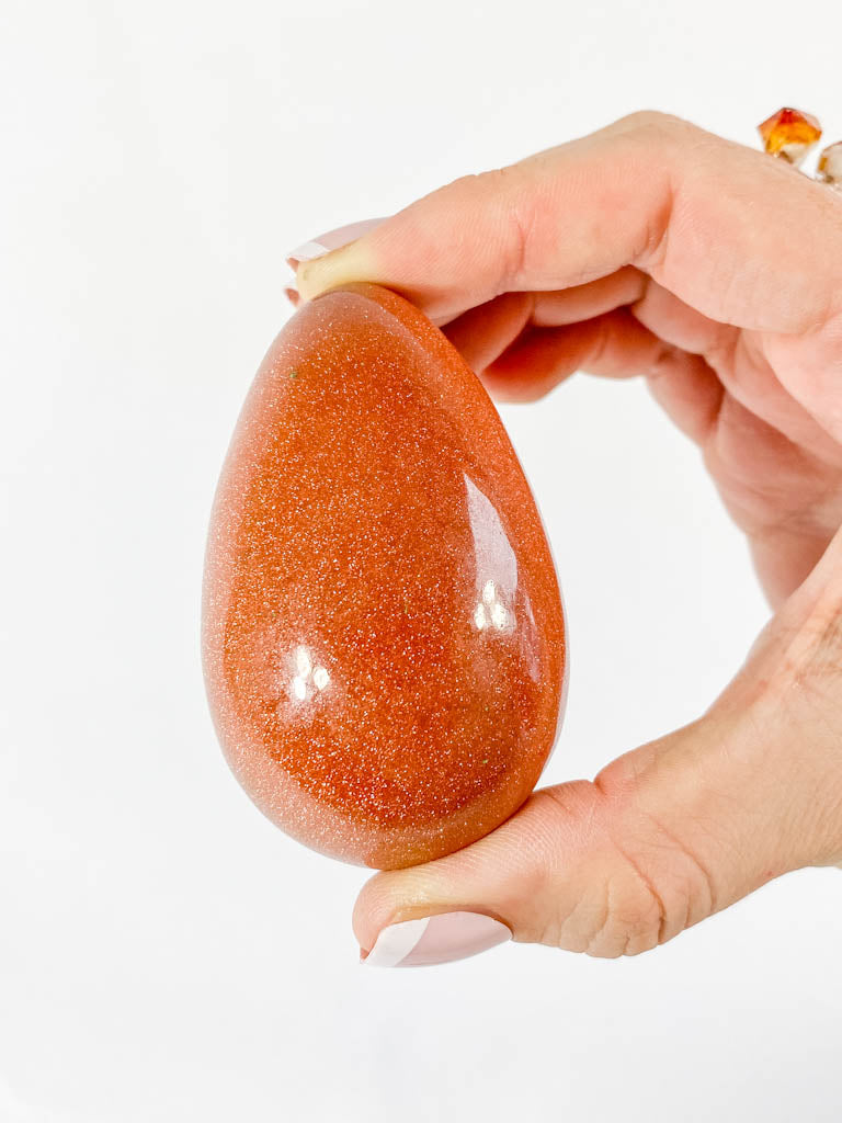 Gold Stone Egg | Large