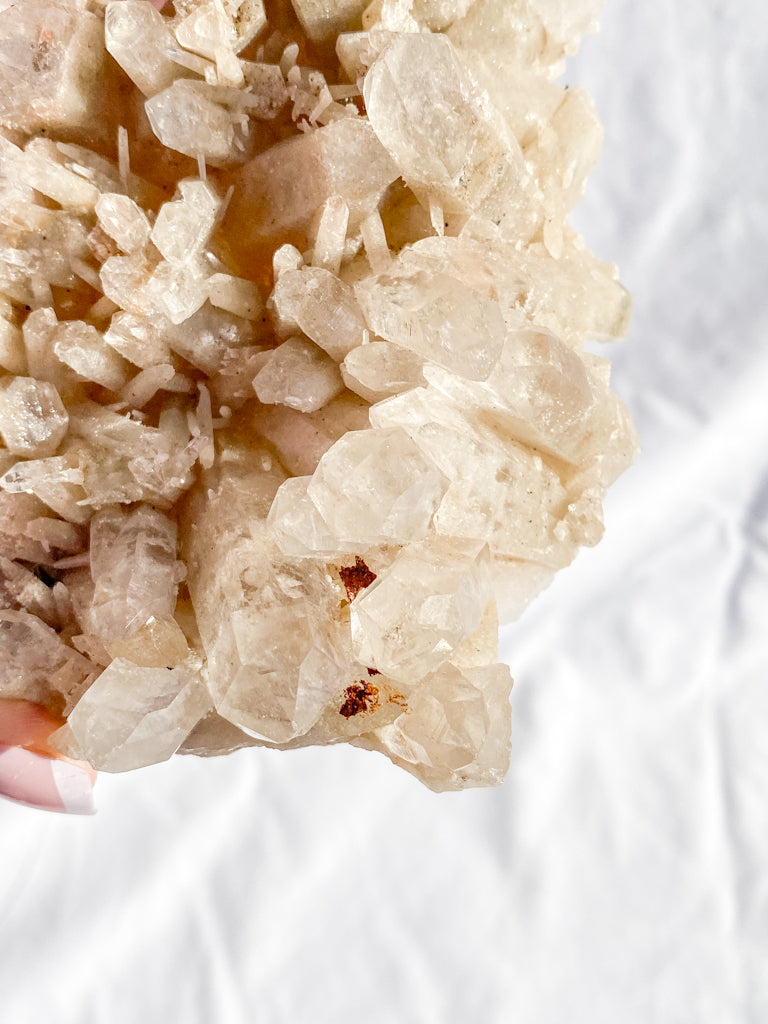 Himalayan Quartz Cluster with Inclusions 459g