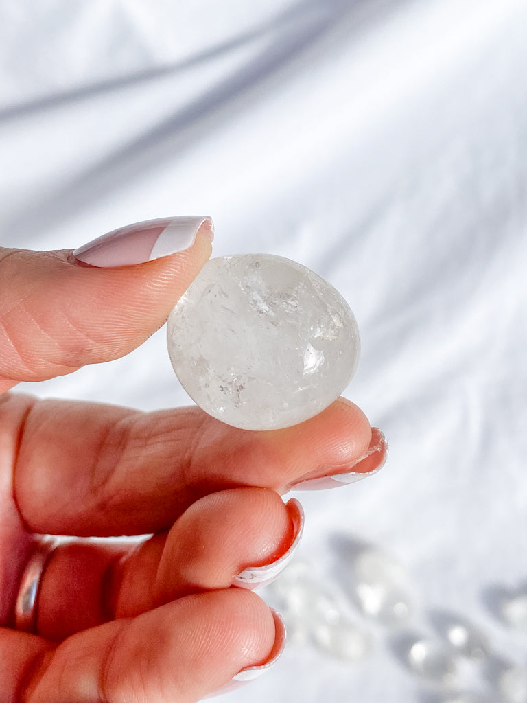 Clear Quartz Tumbles | Small