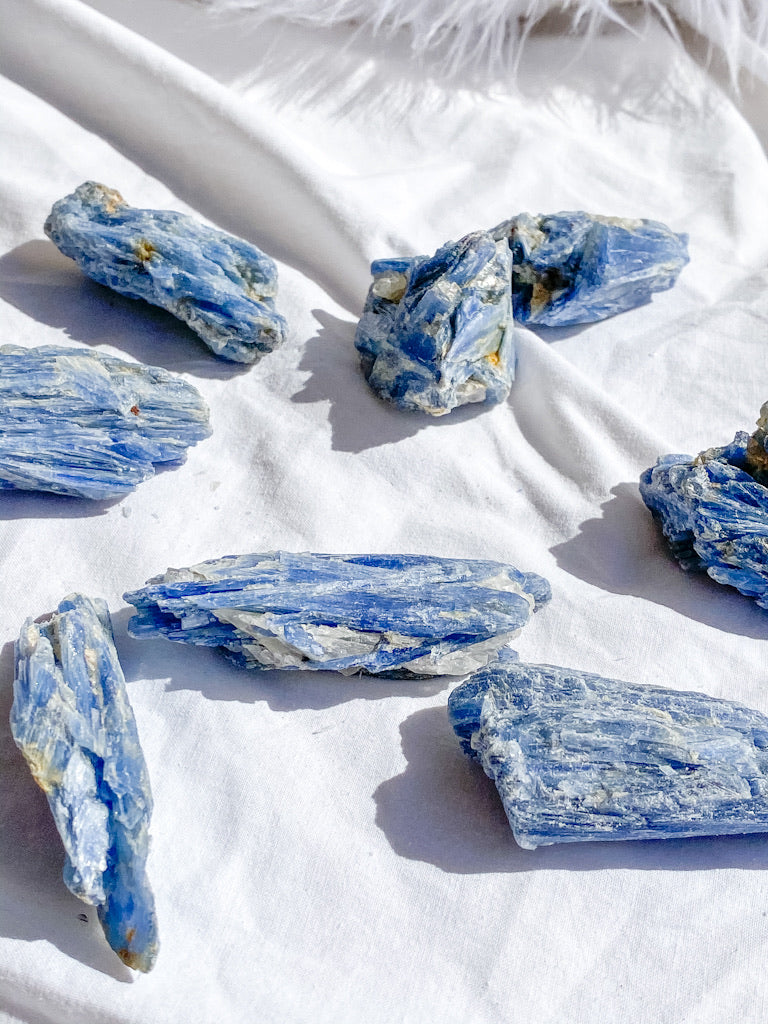 Blue Kyanite with Mica and Quartz Natural | Small