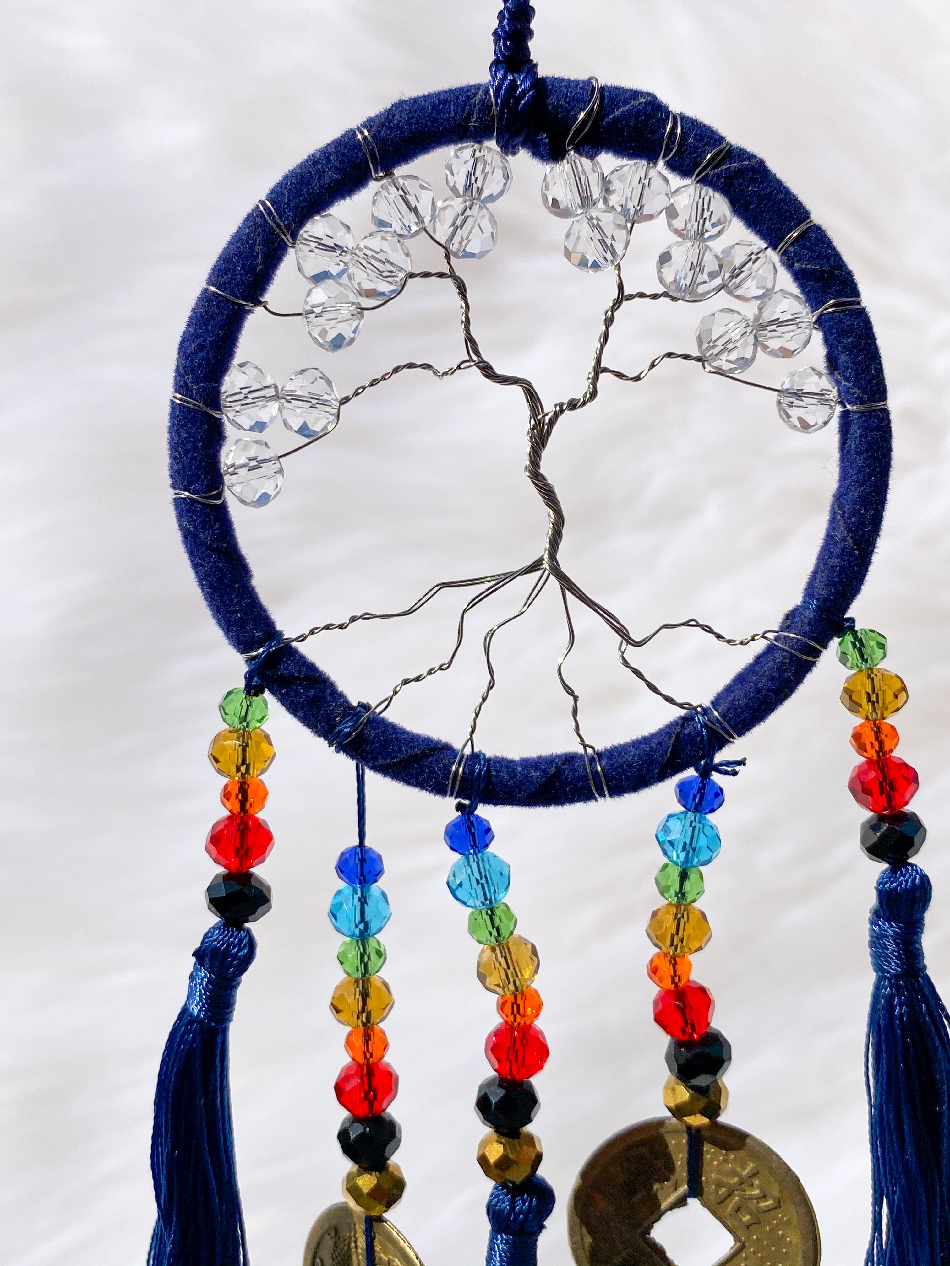 Tree of Life Healing Chakra Dream Catcher