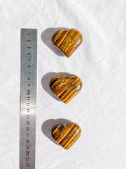 Tiger Eye Heart | Medium