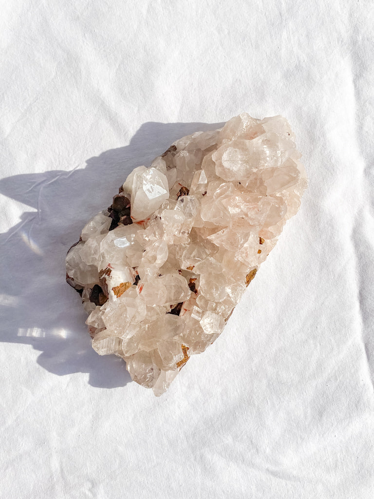 Himalayan Quartz Cluster with Inclusions 657g