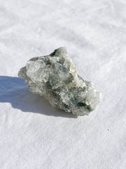 Glass Apophyllite and Chalcedony Cluster 49g