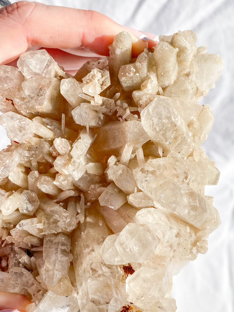 Himalayan Quartz Cluster with Inclusions 459g