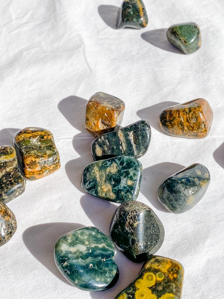 Ocean Jasper Tumbles | Medium