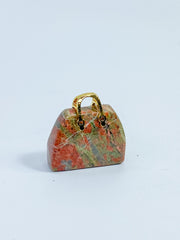 Unakite Bag Carving | Mini