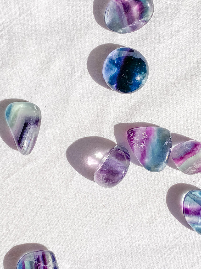 Fluorite Multi Tumbles | Small