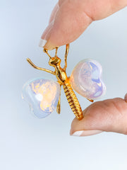 Opalite Dragonfly Carving