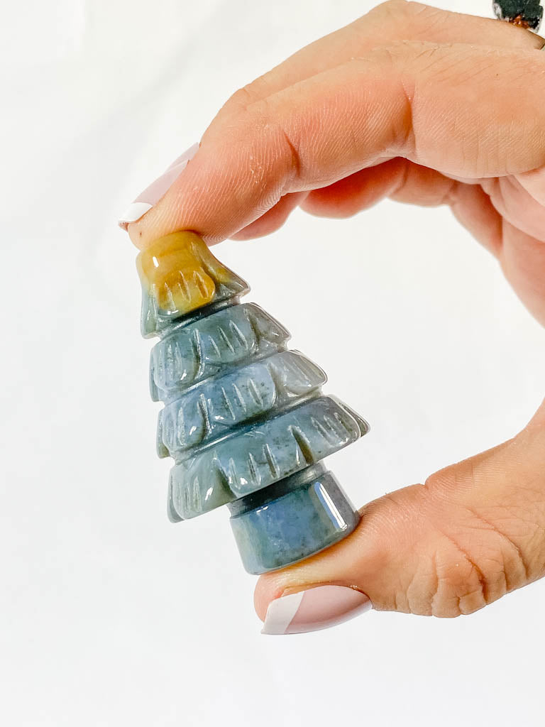 Agate Tree Carving