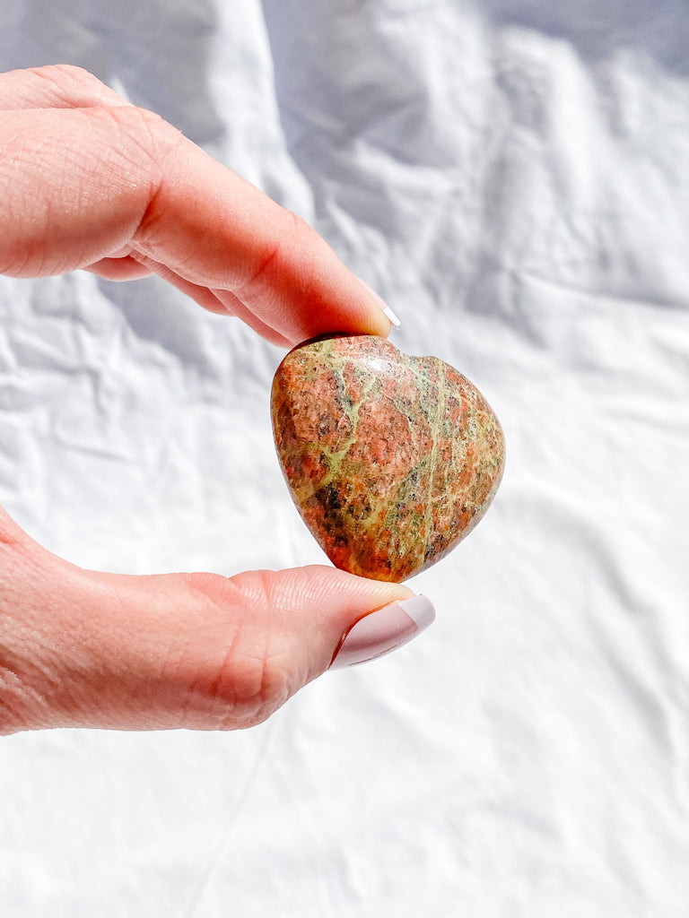 Unakite Heart | Small