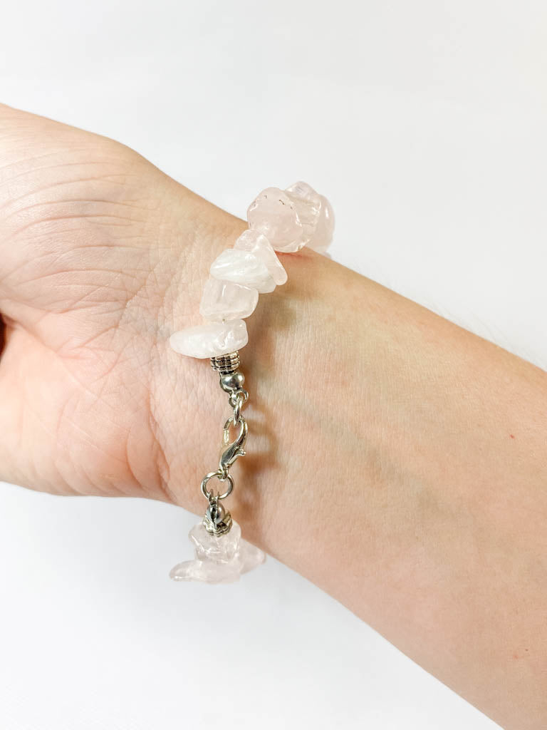 Gemstone Bracelets Rose Quartz