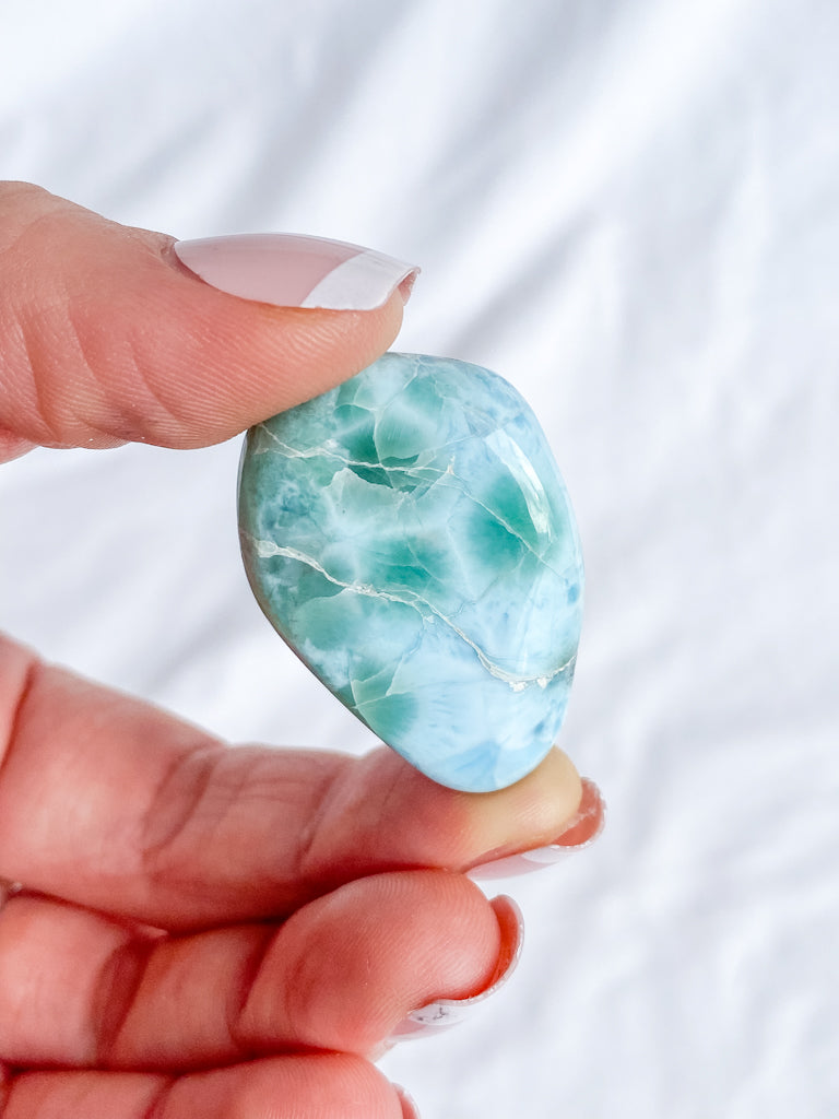 Larimar Tumbles | Medium