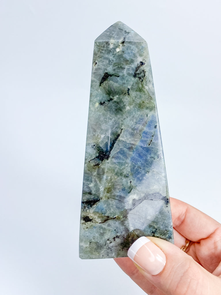 Labradorite Obelisk 517g