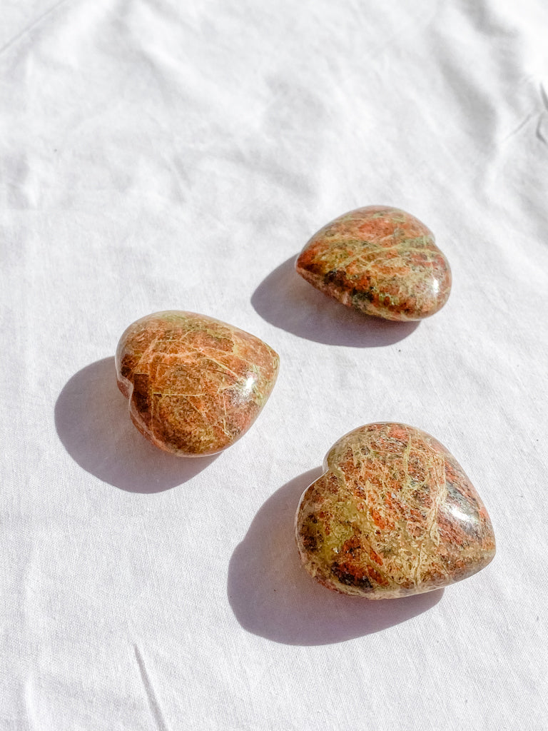 Unakite Heart | Small