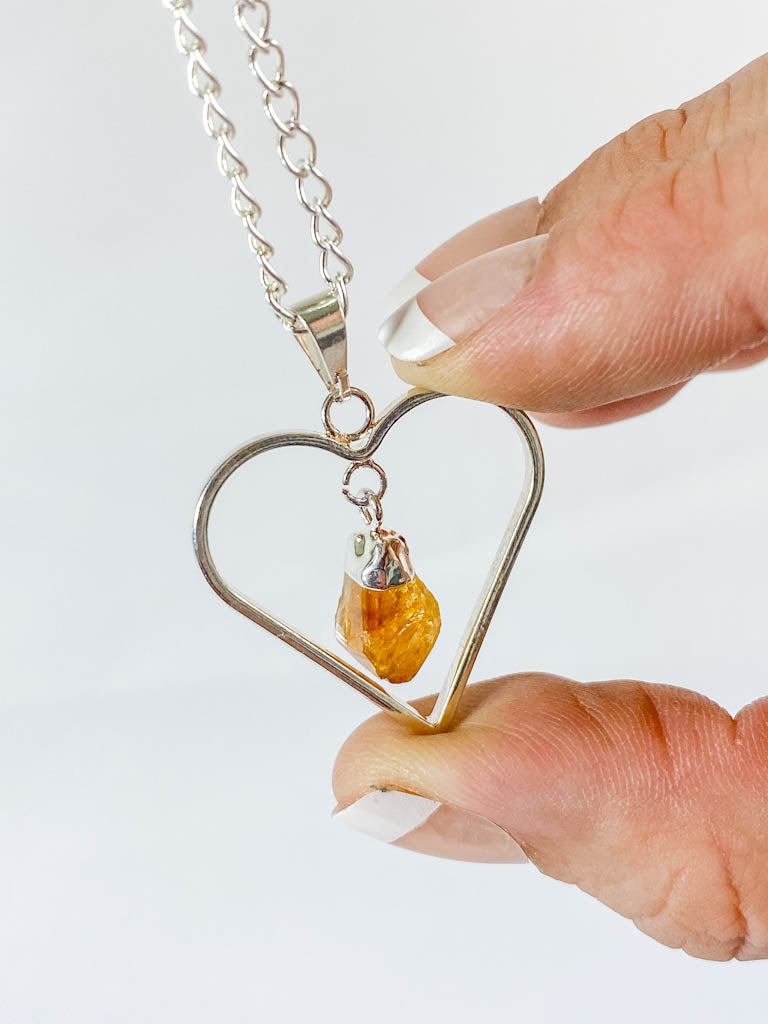 Love Crystals Pendant Citrine