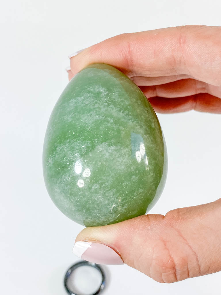 Green Aventurine Egg | Large