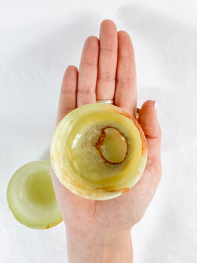 Green Onyx Bowl | Medium