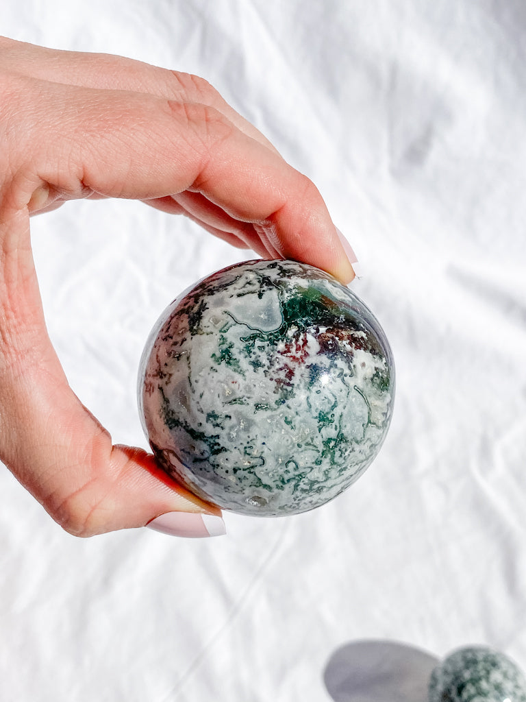 Tree Agate Sphere | X Large