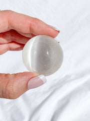 Selenite Sphere | Medium