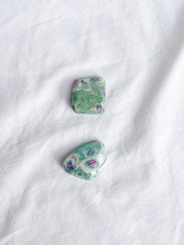 Ruby Fuchsite Tumbles | Small