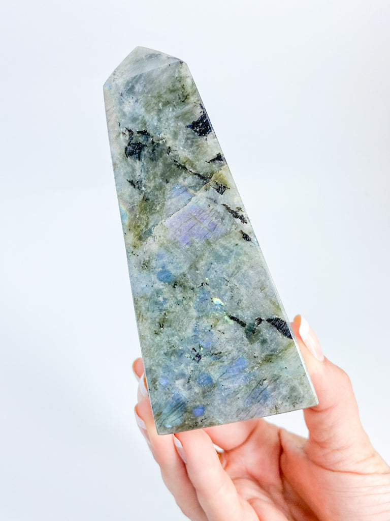 Labradorite Obelisk 517g