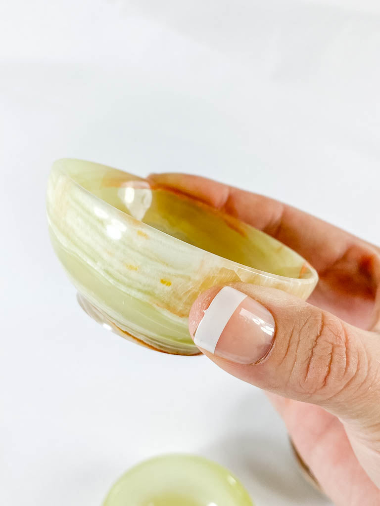 Green Onyx Bowl | Medium