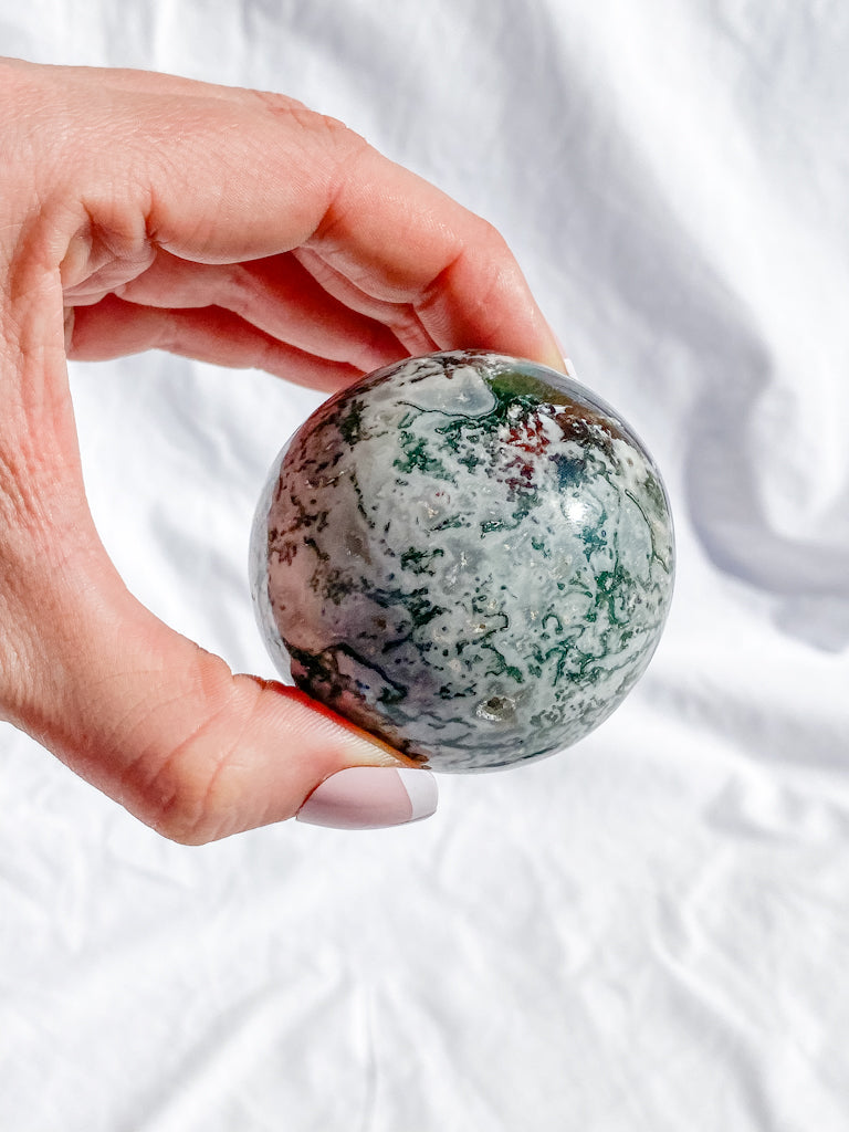 Tree Agate Sphere | X Large