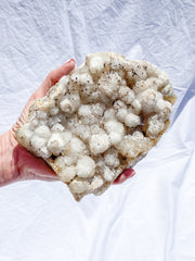 Coral Quartz Cluster with Druzy and Inclusions 1.1kg