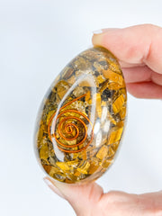 Orgonite Tiger Eye Egg | X Large