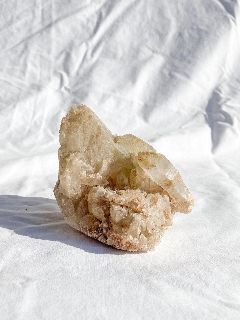 Himalayan Quartz Cluster with Inclusions 536g