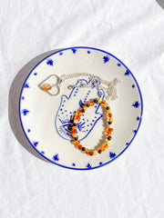 Hamsa Ceramic Dish