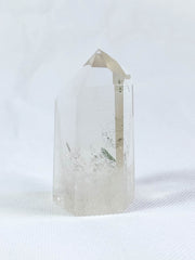 Clear Quartz Chlorite Phantom Polished Point 111g