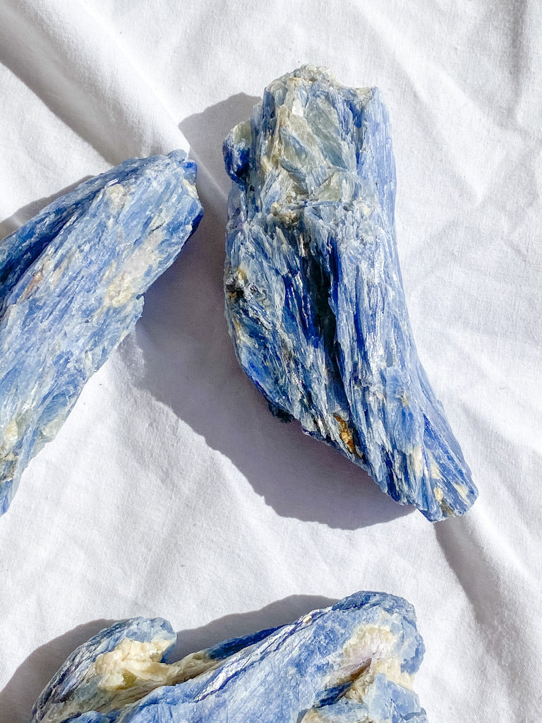 Blue Kyanite with Mica and Quartz Natural | X Large