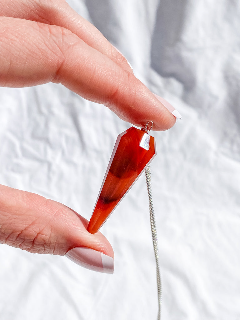 Carnelian Pendulum