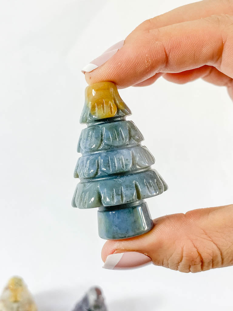 Agate Tree Carving