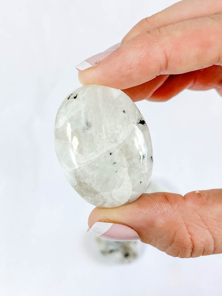 Rainbow MoonStone Worry Stone