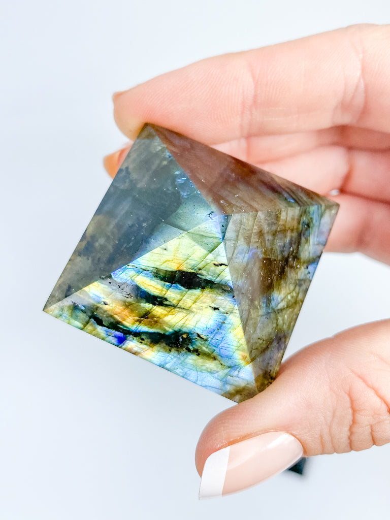 Labradorite Pyramid | Small