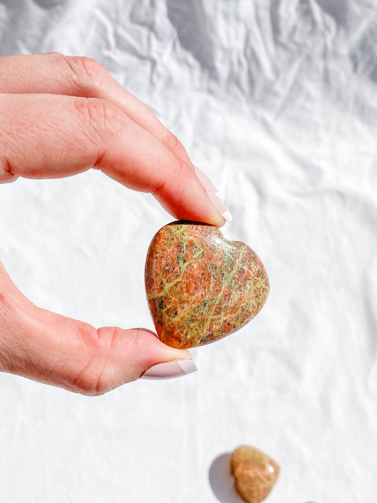 Unakite Heart | Small