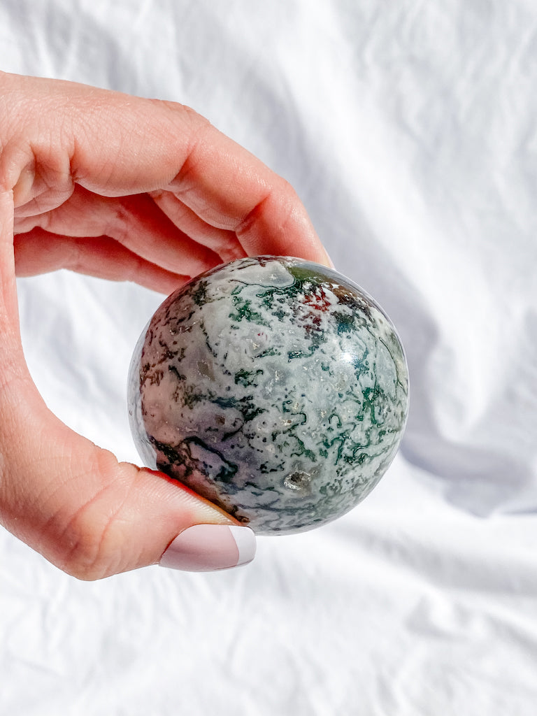 Tree Agate Sphere | X Large