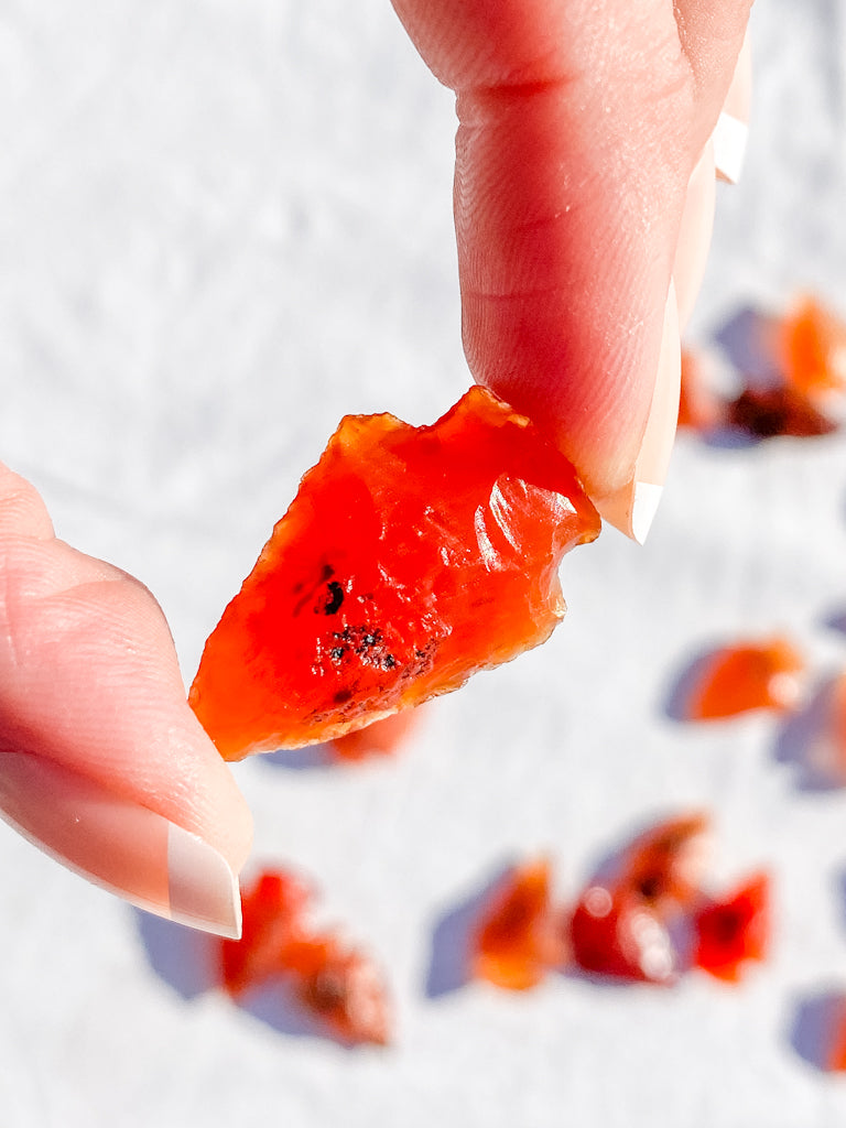 Carnelian Arrow Heads | Mini