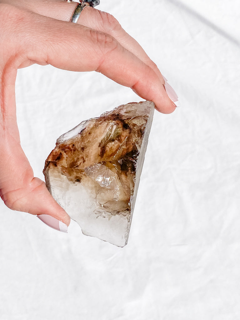 Lodolite Quartz with Inclusions 99g